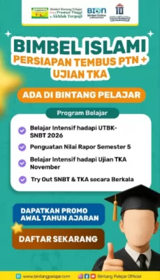 Bimbel TPS dan TKA Bintang Pelajar Sediakan Program Kilat untuk Ujian SBMPTN Terbaru